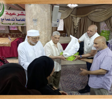 تكريم ذوى القدرات الخاصه بالجمعيه الشرعيه بالمطريه