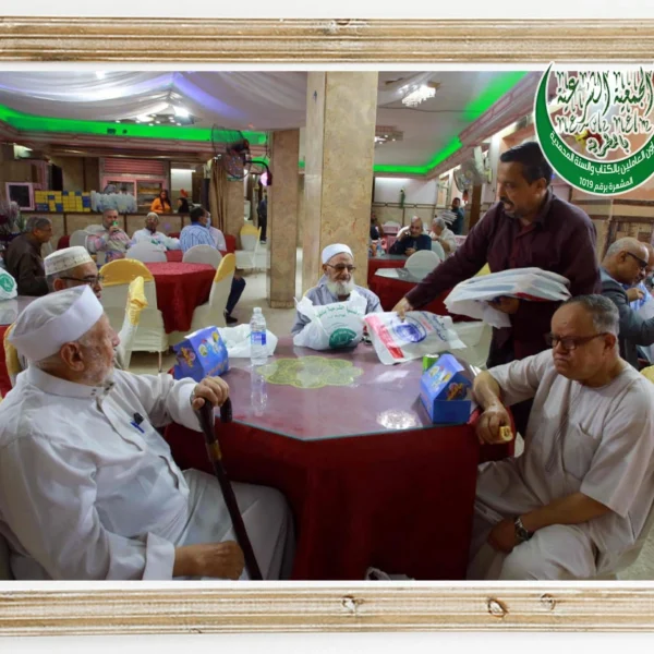 جانب اخر من حضور اعضاء الجمعية العمومية للجمعية الشرعية بالمطرية